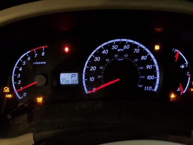 5TDKK3DC8CS256316 - 2012 TOYOTA SIENNA LE GRAY photo 9