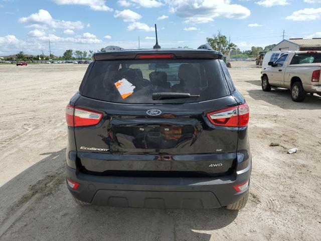 MAJ6P1UL8JC226454 - 2018 FORD ECOSPORT SE Negro foto 6