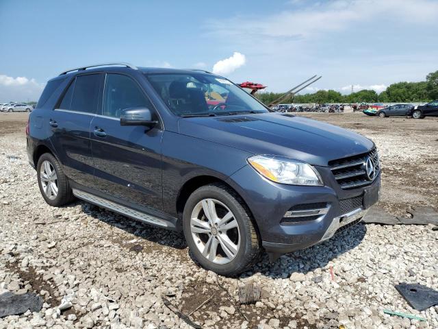 4JGDA5HBXFA568580 - 2015 MERCEDES-BENZ ML 350 4MATIC GRAY photo 4
