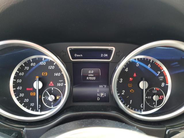 4JGDA5HBXFA568580 - 2015 MERCEDES-BENZ ML 350 4MATIC GRAY photo 9