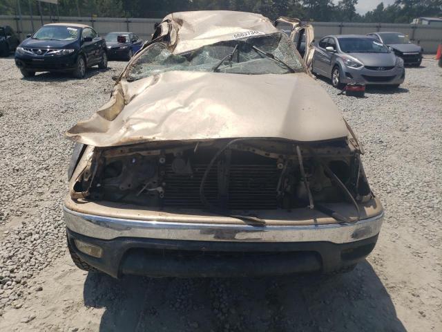 5TEGN92NX4Z374716 - 2004 TOYOTA TACOMA DOUBLE CAB PRERUNNER GOLD photo 5