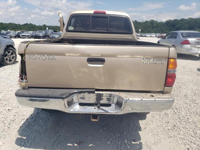 5TEGN92NX4Z374716 - 2004 TOYOTA TACOMA DOUBLE CAB PRERUNNER GOLD photo 6