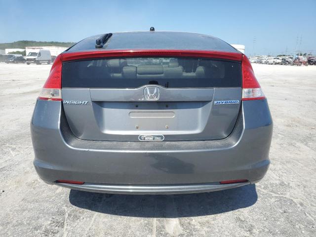 JHMZE2H72BS010167 - 2011 HONDA INSIGHT EX GRAY photo 6