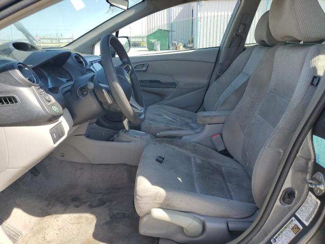 JHMZE2H72BS010167 - 2011 HONDA INSIGHT EX GRAY photo 7