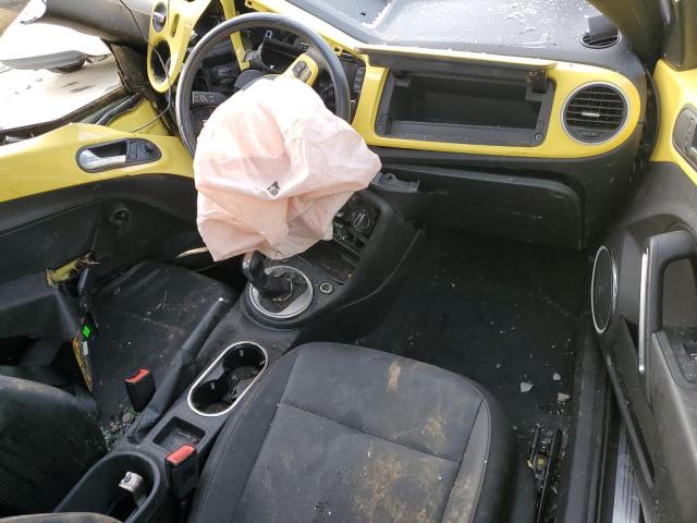 3VWJP7AT9CM610429 - 2012 VOLKSWAGEN BEETLE YELLOW photo 8