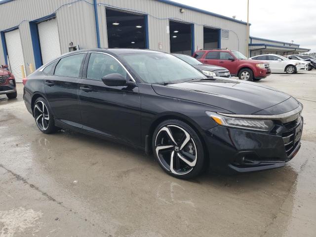 1HGCV1F3XNA081727 - 2022 HONDA ACCORD SPORT BLACK photo 4