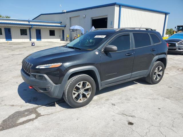 1C4PJMBS5FW776146 - 2015 JEEP CHEROKEE TRAILHAWK BLACK photo 1