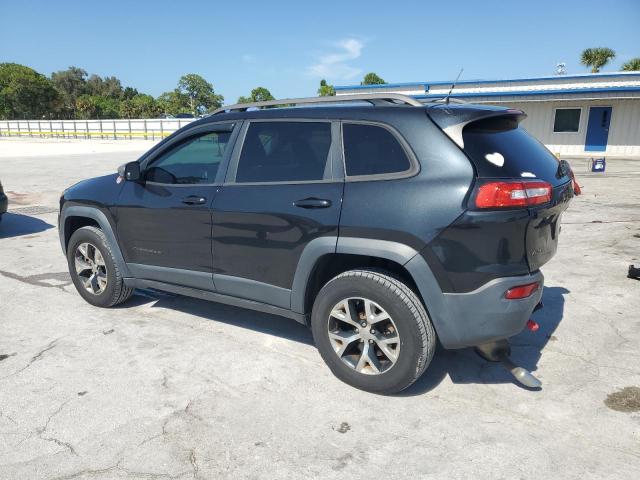 1C4PJMBS5FW776146 - 2015 JEEP CHEROKEE TRAILHAWK BLACK photo 2