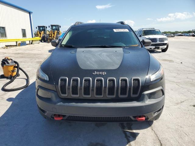 1C4PJMBS5FW776146 - 2015 JEEP CHEROKEE TRAILHAWK BLACK photo 5
