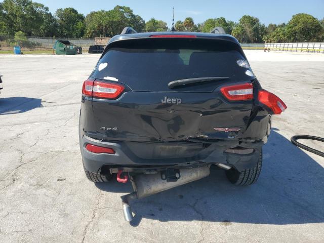 1C4PJMBS5FW776146 - 2015 JEEP CHEROKEE TRAILHAWK BLACK photo 6