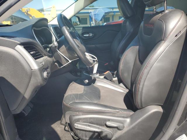 1C4PJMBS5FW776146 - 2015 JEEP CHEROKEE TRAILHAWK BLACK photo 7
