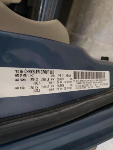 2C4RC1BG0CR197891 - 2012 CHRYSLER TOWN & COU TOURING 蓝色 照片 13