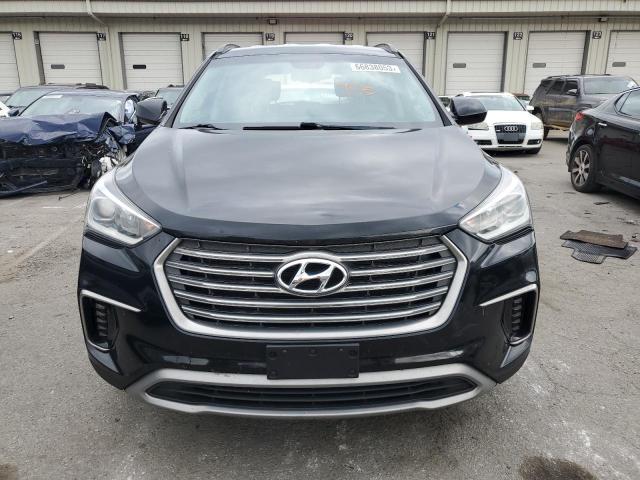 KM8SMDHF4HU200828 - 2017 HYUNDAI SANTA FE SE BLACK photo 5