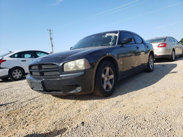 2B3KA43G58H315018 - 2008 DODGE CHARGER BLACK photo 1