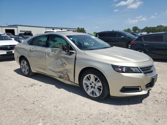 2G11Z5SL3F9171718 - 2015 CHEVROLET IMPALA LS BEIGE photo 4