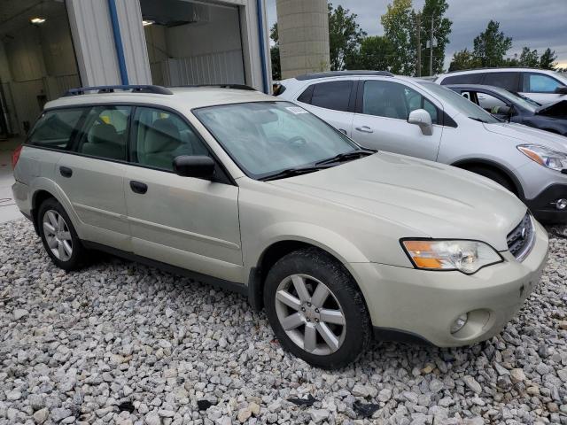 4S4BP61C877304092 - 2007 SUBARU LEGACY OUTBACK 2.5I BEIGE photo 4