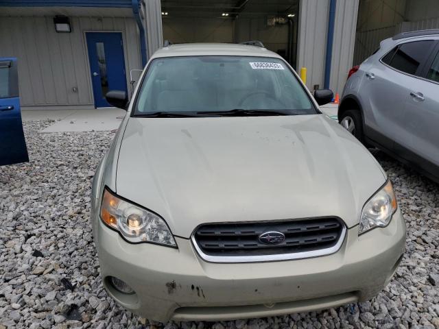 4S4BP61C877304092 - 2007 SUBARU LEGACY OUTBACK 2.5I BEIGE photo 5