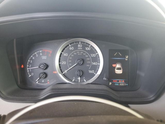 JTDEPRAE3LJ090159 - 2020 TOYOTA COROLLA LE BLUE photo 9