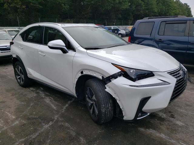 JTJGJRDZ5L5009466 - 2020 LEXUS NX 300H WHITE photo 4