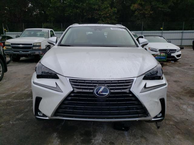 JTJGJRDZ5L5009466 - 2020 LEXUS NX 300H WHITE photo 5