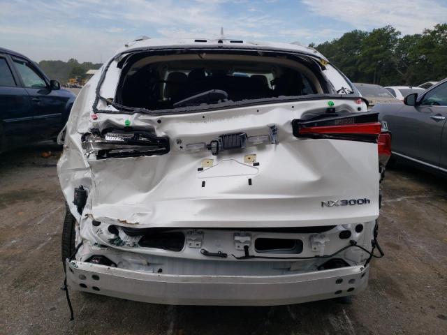 JTJGJRDZ5L5009466 - 2020 LEXUS NX 300H WHITE photo 6