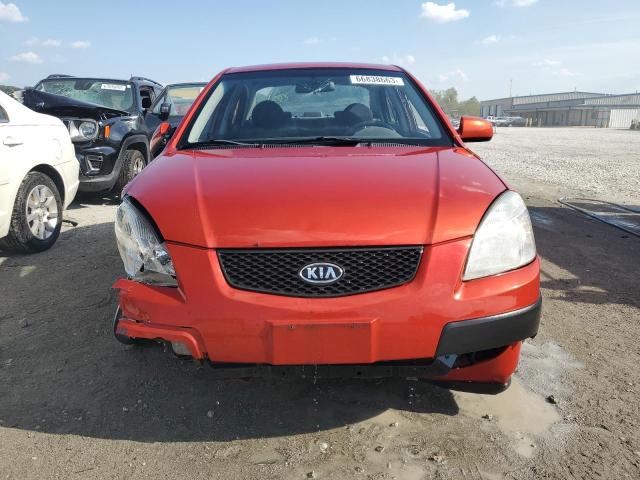 KNADE123186401448 - 2008 KIA RIO BASE MAROON photo 5