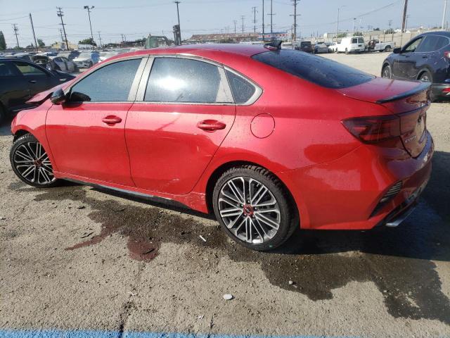 3KPF44AC3PE625251 - 2023 KIA FORTE GT RED photo 2