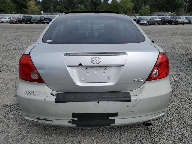 JTKDE177960067290 - 2006 TOYOTA SCION TC SILVER photo 6