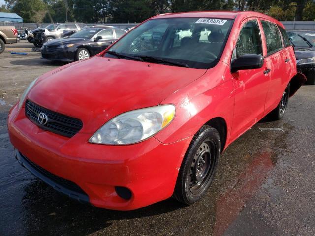 2T1KR32E85C392571 - 2005 TOYOTA COROLLA MA XR RED photo 2