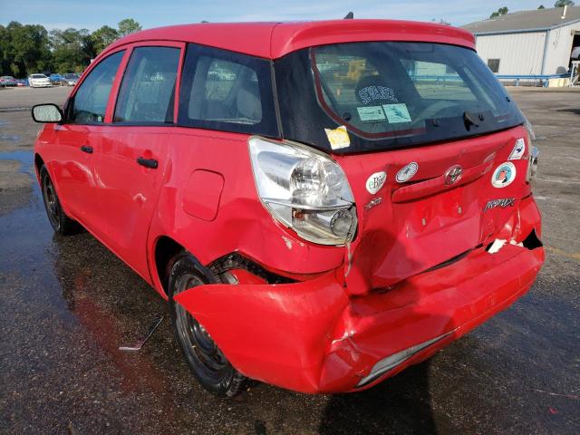 2T1KR32E85C392571 - 2005 TOYOTA COROLLA MA XR RED photo 3