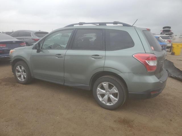 JF2SJAEC7EH491708 - 2014 SUBARU FORESTER 2.5I PREMIUM GREEN photo 2
