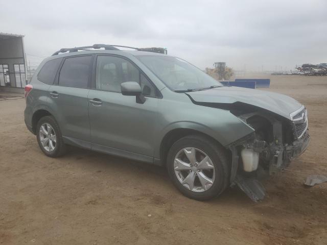 JF2SJAEC7EH491708 - 2014 SUBARU FORESTER 2.5I PREMIUM GREEN photo 4