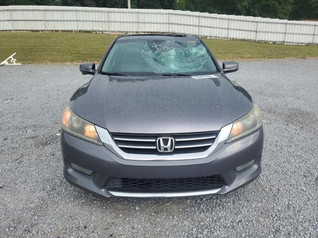 1HGCR2F87EA238085 - 2014 HONDA ACCORD EXL GRAY photo 5