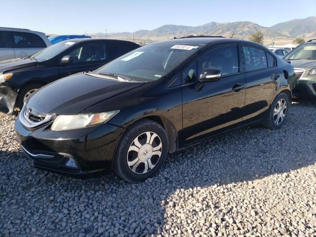 19XFB4F30DE203125 - 2013 HONDA CIVIC HYBRID L BLACK photo 1