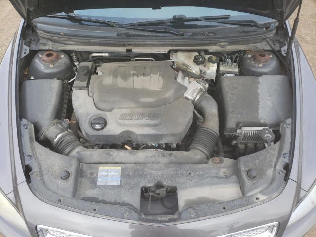 1G1ZE5E78A4159881 - 2010 CHEVROLET MALIBU LTZ ნაცრისფერი ფოტო 11