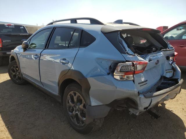 JF2GTHSC3MH263488 - 2021 SUBARU CROSSTREK SPORT BLUE photo 2