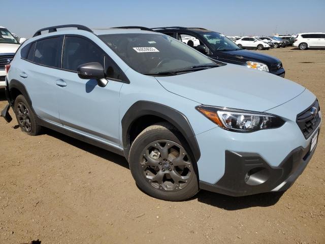 JF2GTHSC3MH263488 - 2021 SUBARU CROSSTREK SPORT BLUE photo 4