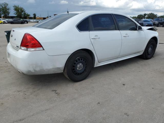 2G1WD5E31D1267018 - 2013 CHEVROLET IMPALA POLICE WHITE photo 3