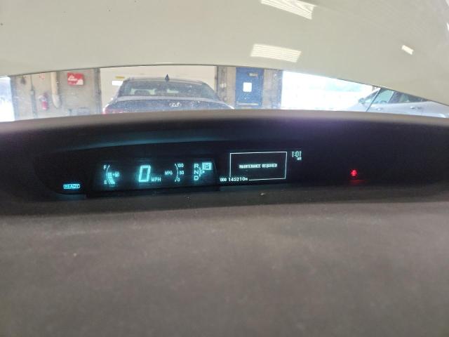 JTDKN3DUXC1547199 - 2012 TOYOTA PRIUS 白色 照片 9