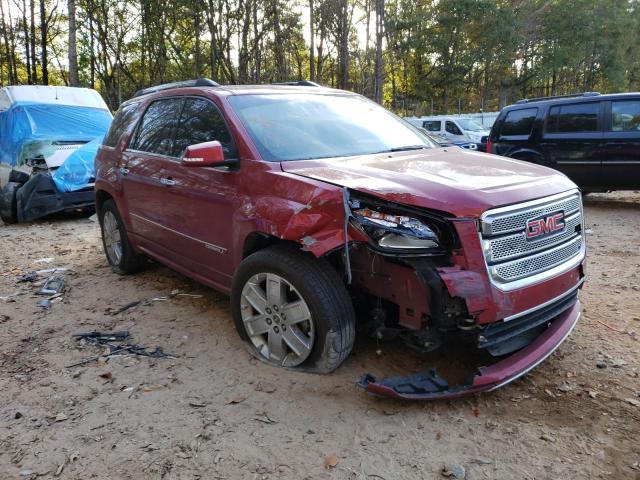 1GKKRTKD4EJ262254 - 2014 GMC ACADIA DENALI MAROON photo 1