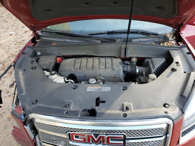 1GKKRTKD4EJ262254 - 2014 GMC ACADIA DENALI MAROON photo 7