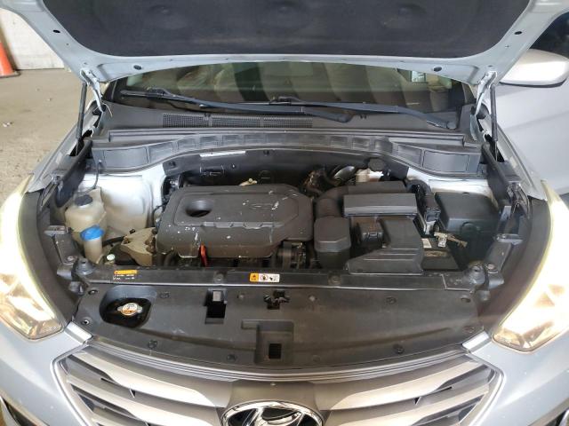 5XYZTDLB4HG392103 - 2017 HYUNDAI SANTA FE SPORT SILVER photo 12