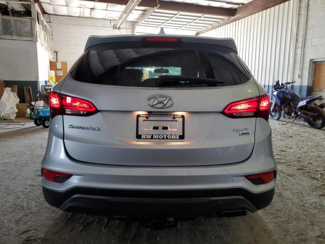 5XYZTDLB4HG392103 - 2017 HYUNDAI SANTA FE SPORT SILVER photo 6