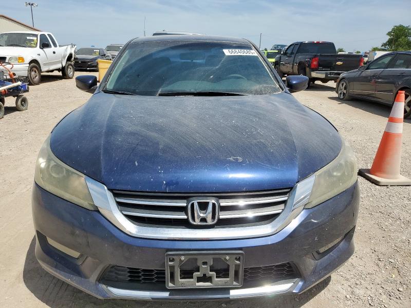 1HGCR2F5XEA265352 - 2014 HONDA ACCORD SPORT BLUE photo 5