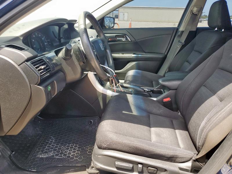 1HGCR2F5XEA265352 - 2014 HONDA ACCORD SPORT BLUE photo 7