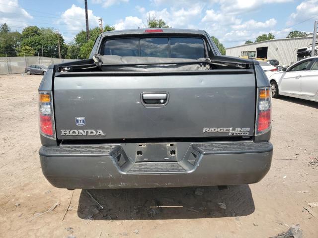 2HJYK16548H532067 - 2008 HONDA RIDGELINE RTL GRAY photo 6