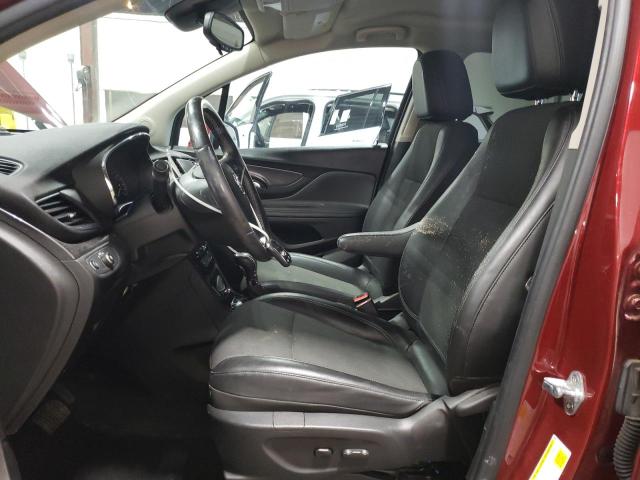 KL4CJESM3NB508699 - 2022 BUICK ENCORE PREFERRED MAROON photo 7