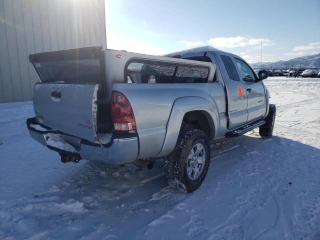 5TEUU42N15Z068207 - 2005 TOYOTA TACOMA ACCESS CAB 银色 照片 4