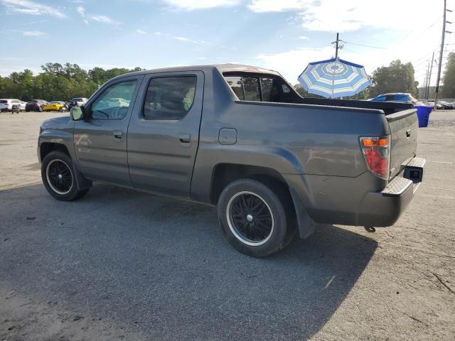 2HJYK16537H513380 - 2007 HONDA RIDGELINE RTL GRAY photo 2