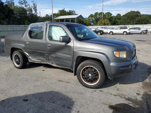 2HJYK16537H513380 - 2007 HONDA RIDGELINE RTL GRAY photo 4